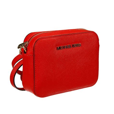 michael kors clutch bag red